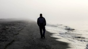 LONELY MAN,BEACH