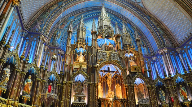 NOTRE DAME, MONTREAL, CHURCH