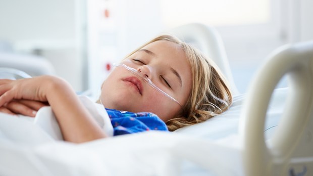 CHILD IN HOSPITAL
