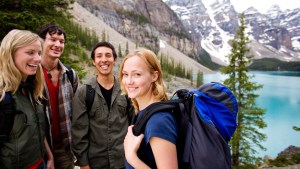 FRIENDS,HIKING,MOUNTAINS