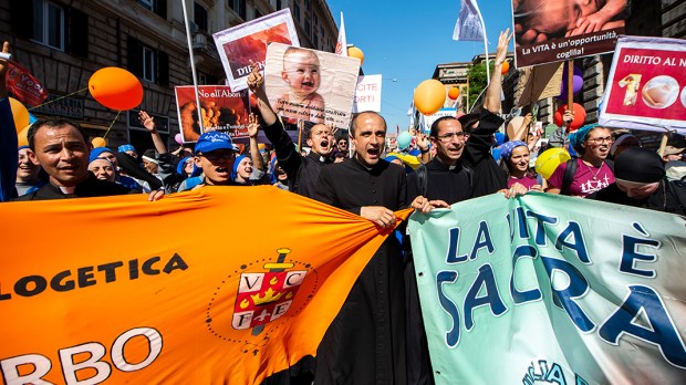 MARCH FOR LIFE,ROME,ITALY