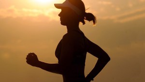 WOMAN RUNNING