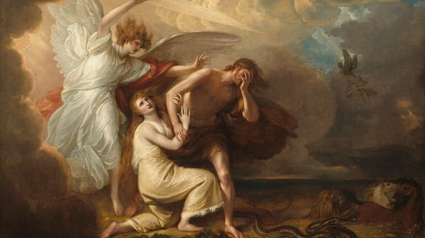 Benjamin West The Expulsion of Adam and Eve from Paradise