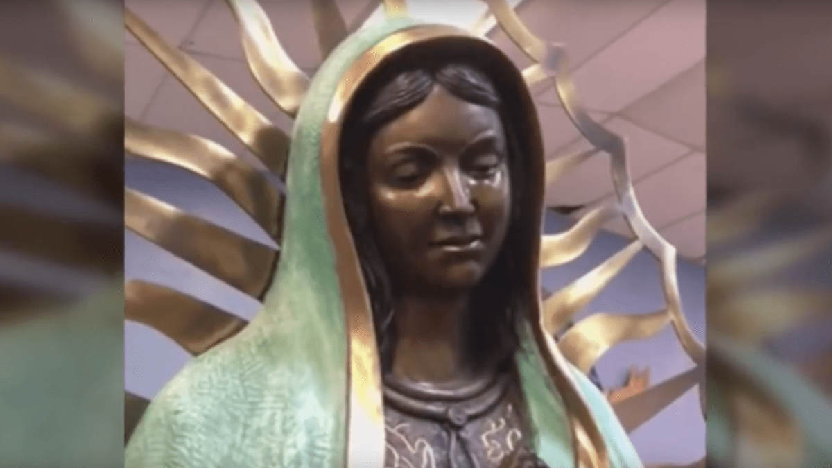 WEEPING STATUE