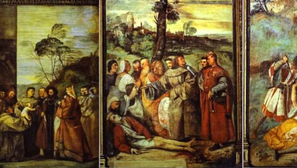 FRESCO,ST ANTHONY OF PADUA