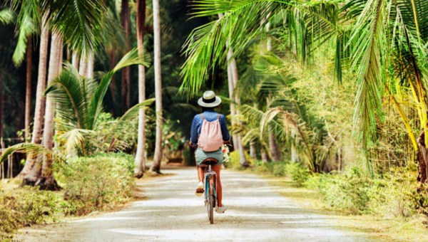 WOMAN,BIKE,SUMMER