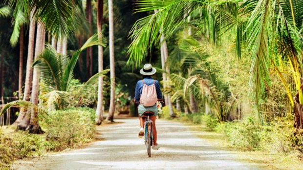 WOMAN,BIKE,SUMMER