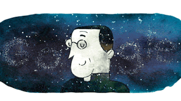 Georges Lemaitre Google Doodle