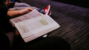 MAN,READING,SCRIPTURE