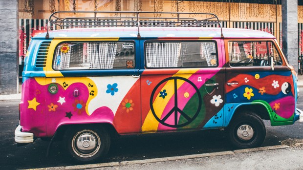 PAINTED,VW,BUS,PEACE