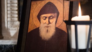 SAINT CHARBEL,CANDLE