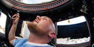 German astronaut tweets shocking photographs of Europe during heatwave