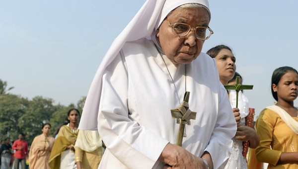 NUN IN INDIA
