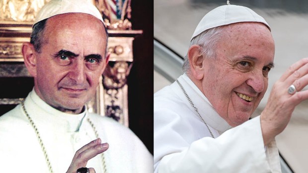 POPE PAUL VI,POPE FRANCIS