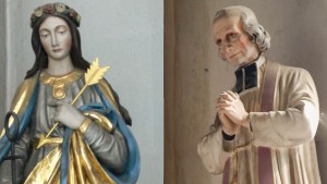 ST PHILOMENA,ST JOHN MARIE VIANNEY