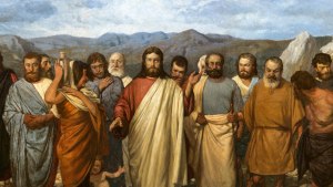 CHRIST WITH DISCIPLES