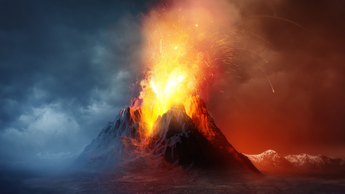 VOLCANO,VOLCANIC ERUPTION