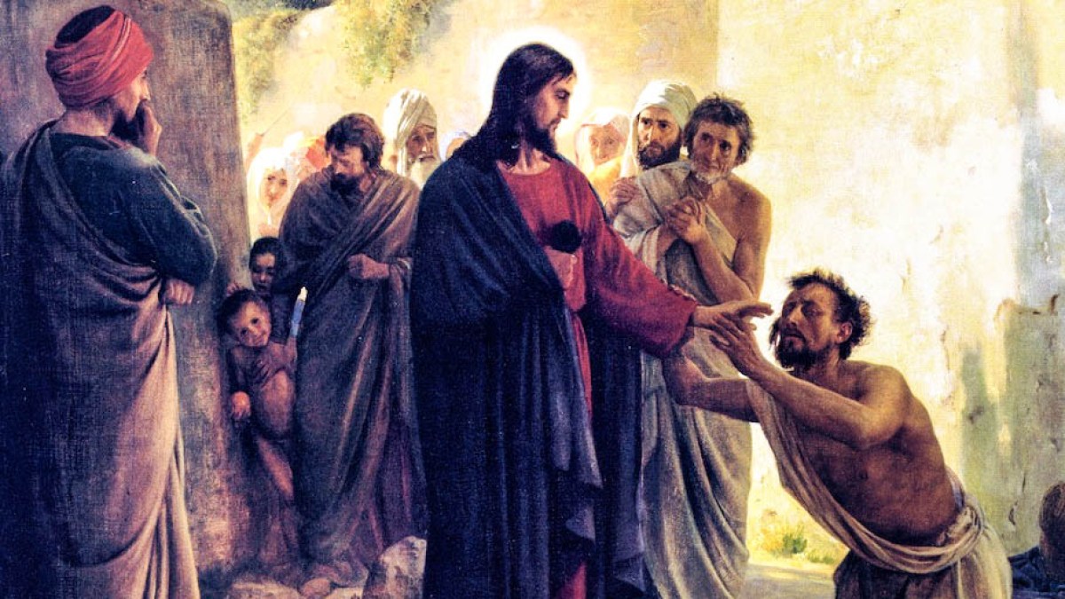HEALING OF THE BLIND MAN