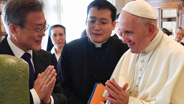 POPE FRANCIS,MOON JAE-IN