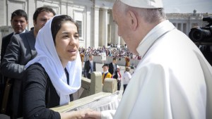 POPE FRANCIS,NADIA MURAD