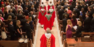 The hidden meaning behind red vestments on Pentecost