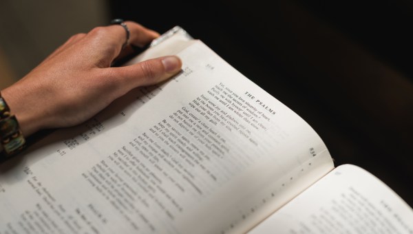 WOMAN,READING,PSALMS