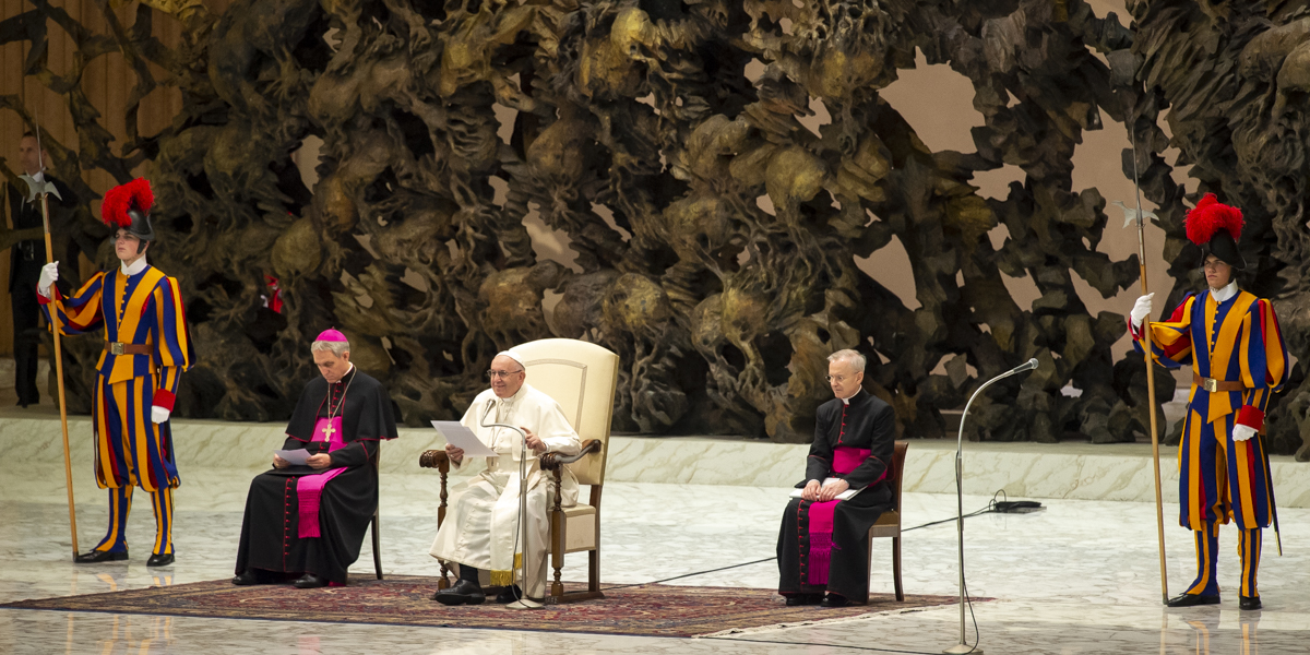 POPE FRANCIS AUDIENCE