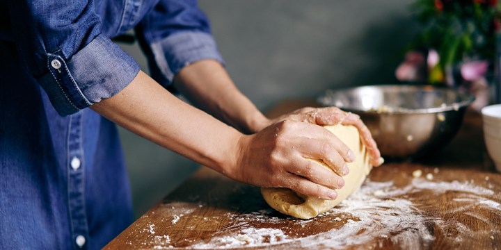 KNEADING BREAD