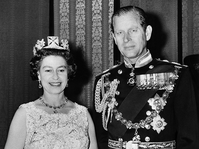 QUEEN ELIZABETH AND PRINCE PHILIP