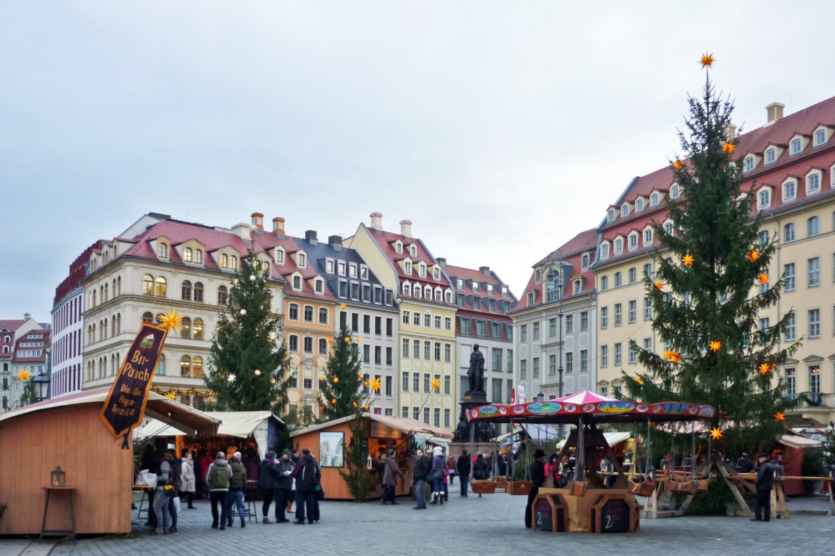DRESDEN CHRISTMAS MARKET; GERMANY
