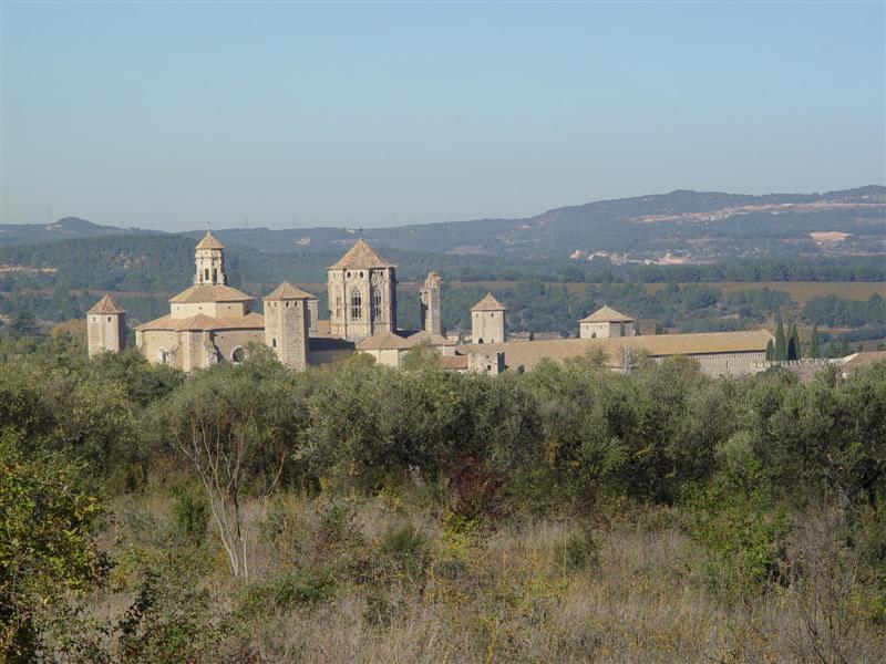 THE ROYAL ABBY OF SANTA MARIA DE POBLET,SPAIN