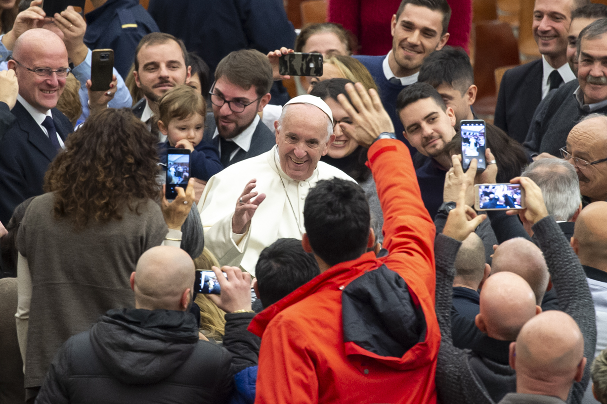 POPE AUDIENCE HOLY SEE