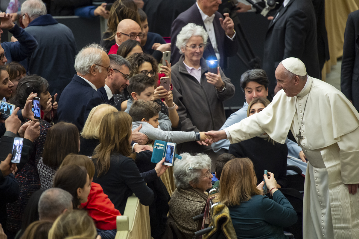 POPE AUDIENCE HOLY SEE