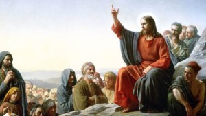 JESUS ON A MOUNT,SERMON