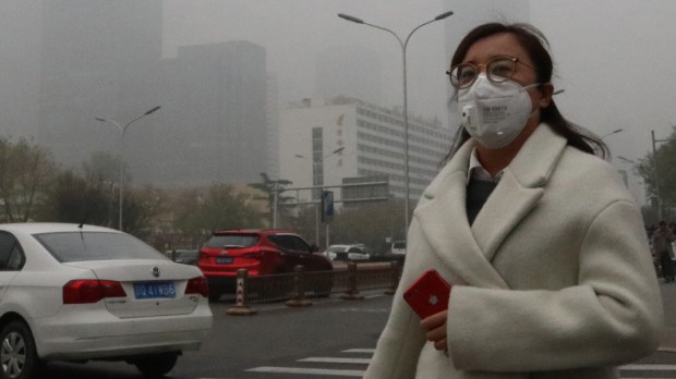 CHINA,POLLUTION,SMOG