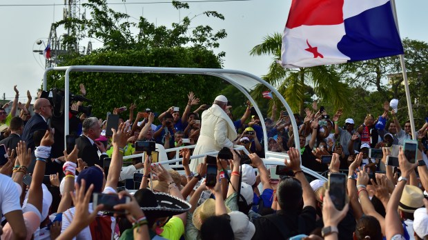 PANAMA-POPE-WYD