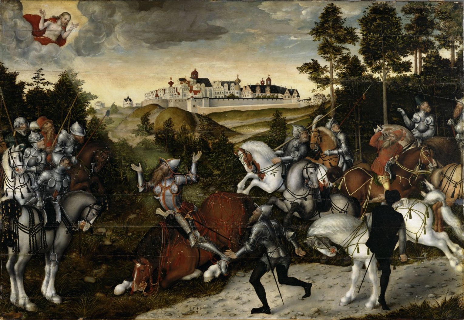 CONVERSION OF ST PAUL;CRANACH