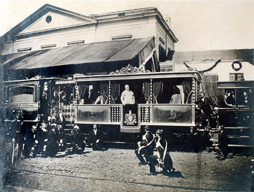 POPE PIUS IX; PAPAL TRAIN