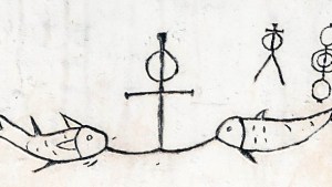 FISH,ANCHOR,SYMBOL