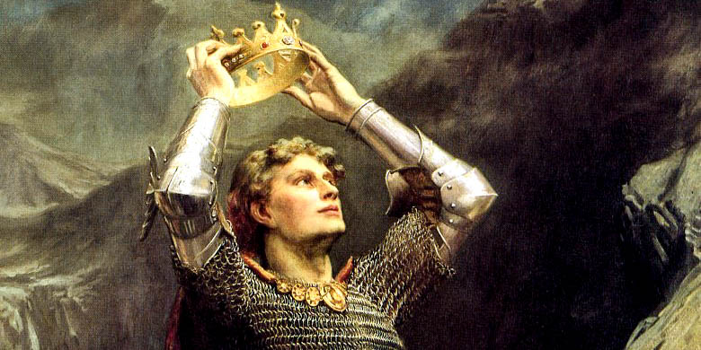 KING ARTHUR,CROWN