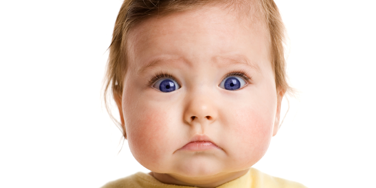 BABY, GIRL, SURPRISED