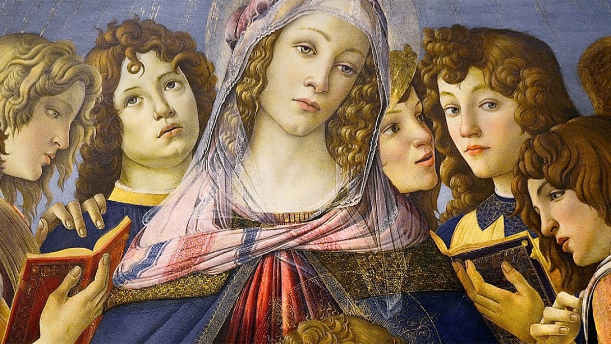 MADONNA OF THE POMEGRANATE