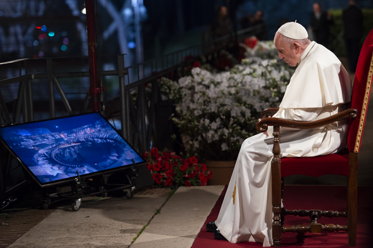 VATICAN POPE GOOD FRIDAY COLOSSEUM