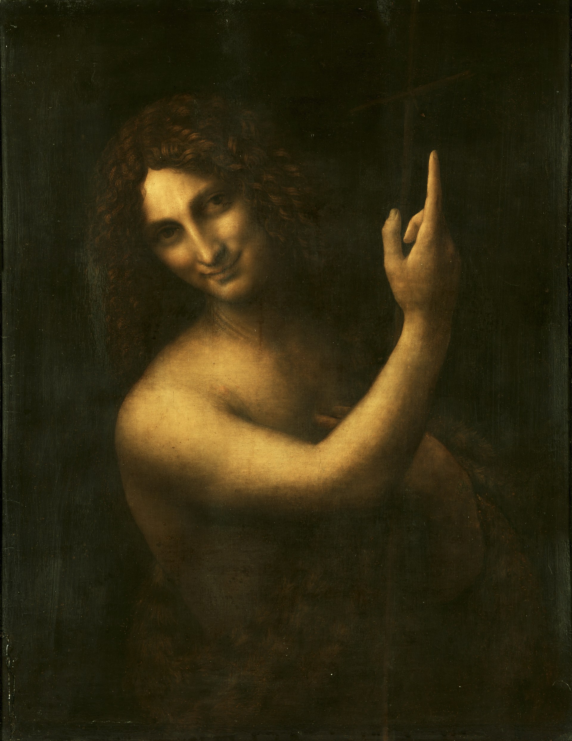 LEONARDO DA VINCI ST. JOHN THE BAPTIST