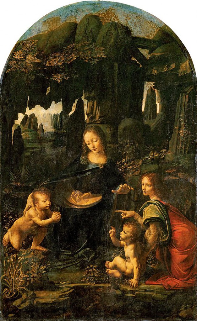 LEONARDO DA VINCI VIRGIN OF THE ROCKS