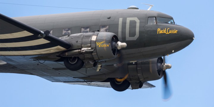 C-47 USED IN NORMANDY REENACTMENT