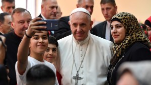 PAPIEŻ FRANCISZEK W VRAZHDEBNEJ