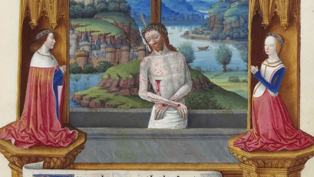 BOOK OF HOURS; MAN OF SORROWS