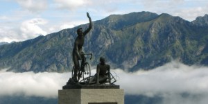 Bike your way to the sanctuary of the patroness of cyclists