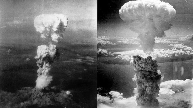 Atomic bombing of Japan Hiroshima and Nagasaki